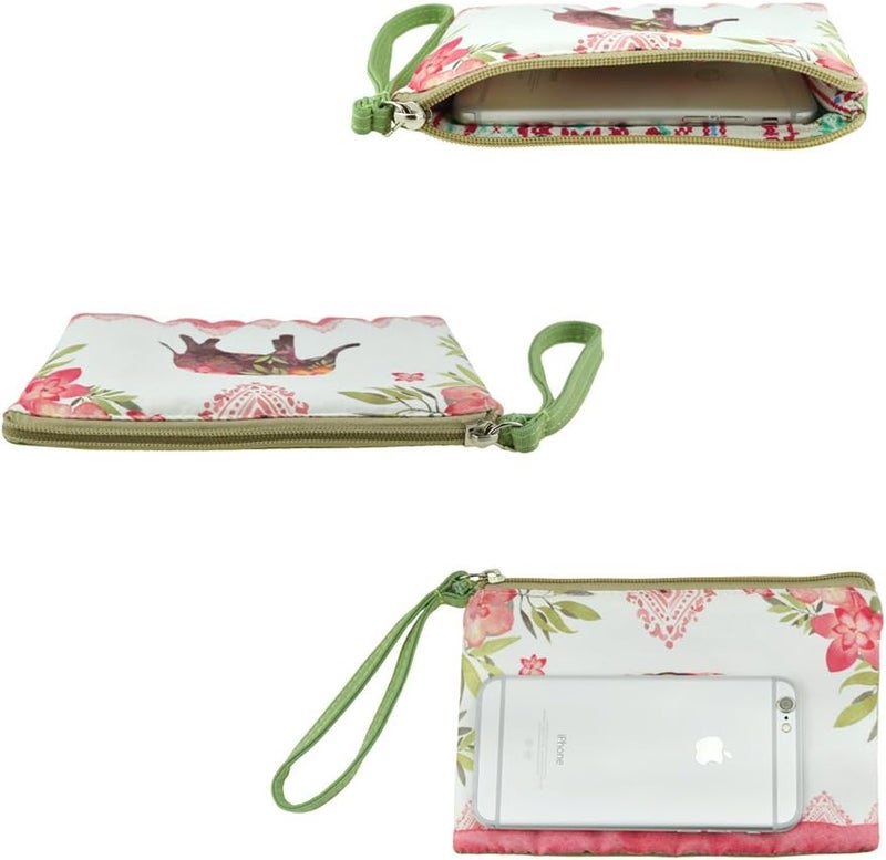 Rantanto Small Cute Cash Coin Purse, Canvas Change Purse, Kawaii Coin Pouch With Handle Christmas Gift For Women Teenager Girls (BG0003 Lucky Elephant) - Image 3