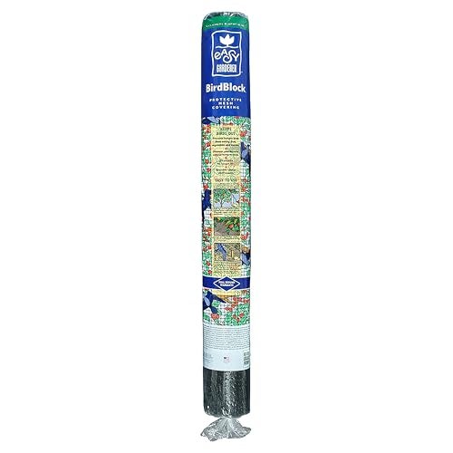 Easy Gardener BirdBlock 602 Protective Mesh Covering Bird Protection 14 X 45 Black 