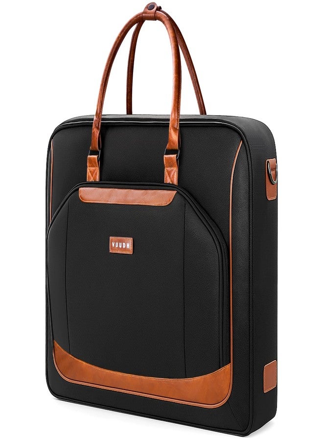 VUUDH Premium Garment Bag for Travel with Wet-Dry Compartment, Adjustable Shoulder Strap, and Luggage Attachment - Fits Suits, Dresses & Essentials - Image 1
