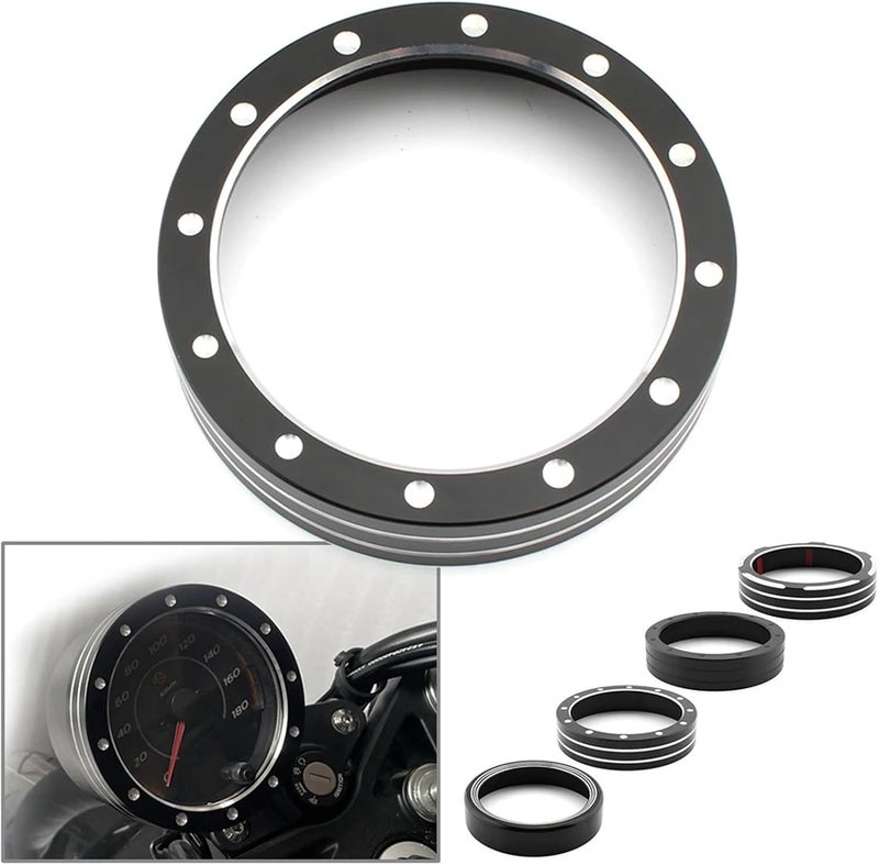 Vuzmode Motorcycle Speedometer Trim Ring for Harley Davidson X350 - Image 2