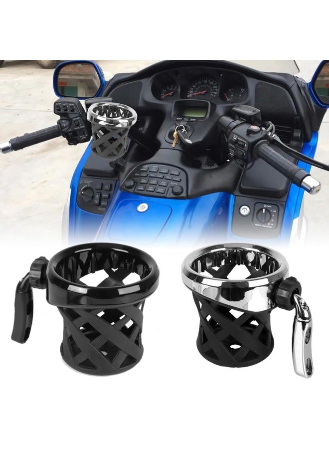 GYMARK Motorcycle Cup Holder Handlebar Cup Holder Drink Cup Holder for Honda Goldwing GL1800 F6B 2001-2021 Retention Bottle Holder (Black), GY176 - Image 2
