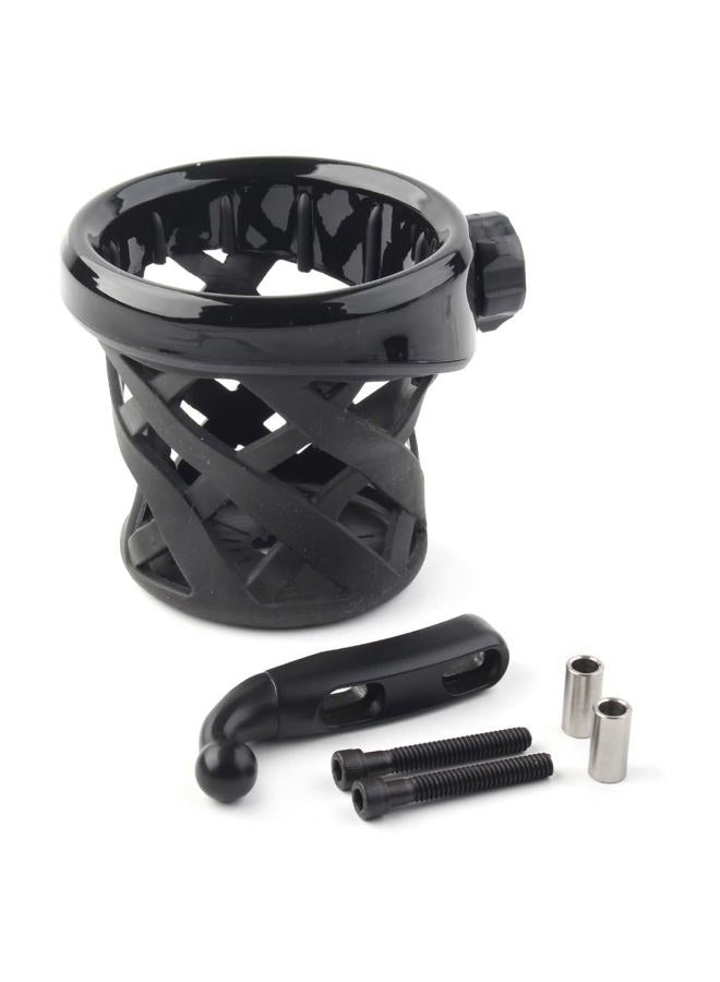 GYMARK Motorcycle Cup Holder Handlebar Cup Holder Drink Cup Holder for Honda Goldwing GL1800 F6B 2001-2021 Retention Bottle Holder (Black), GY176 - Image 3