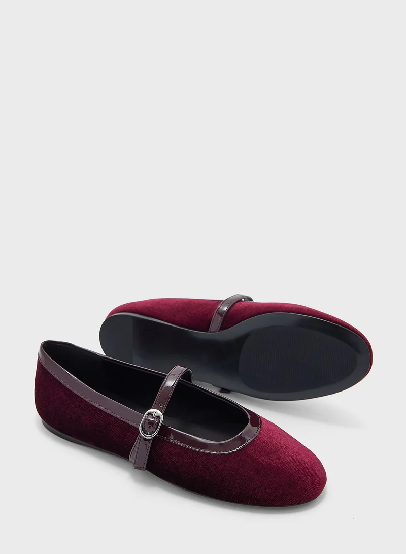 MANGO Bella Ballerinas