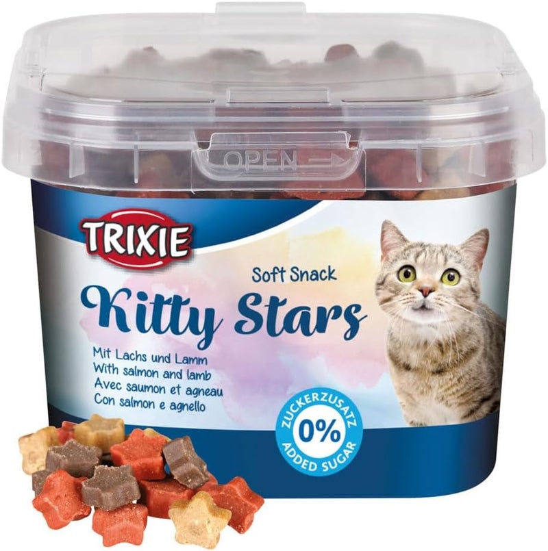 Trixie Soft Snack Kitty Stars Cat Treats - 140G - Image 1
