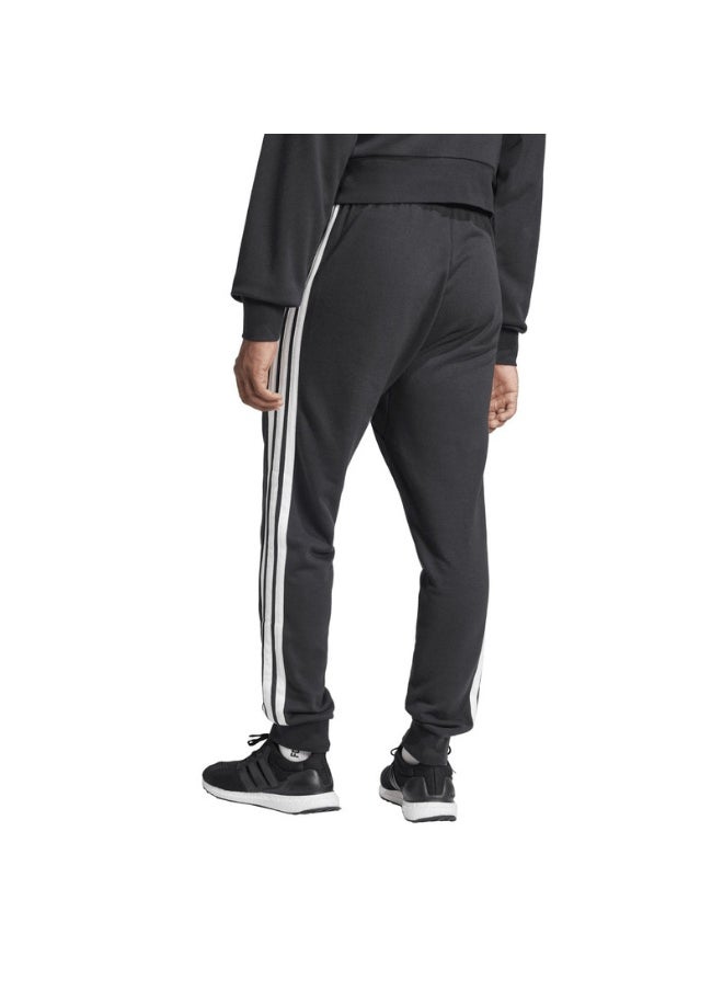 Adidas adidas M 3S FT TC PT Black Training PANTS for Men - 2XSS  - Image 4
