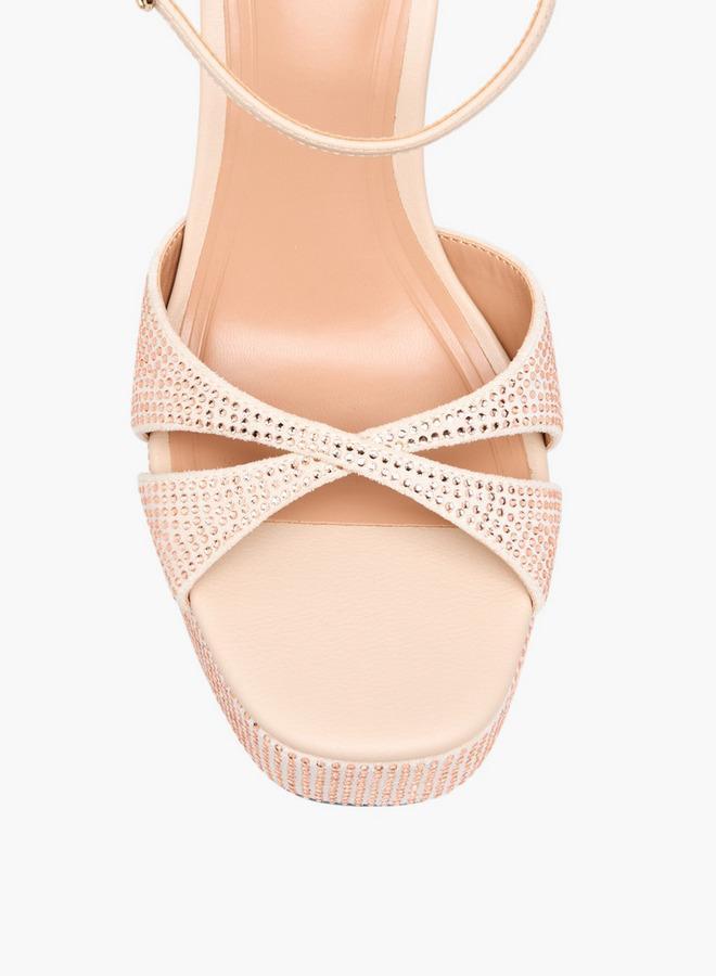 سيليست صنادل بكعب خنجري مزينة للنساء - Image 4