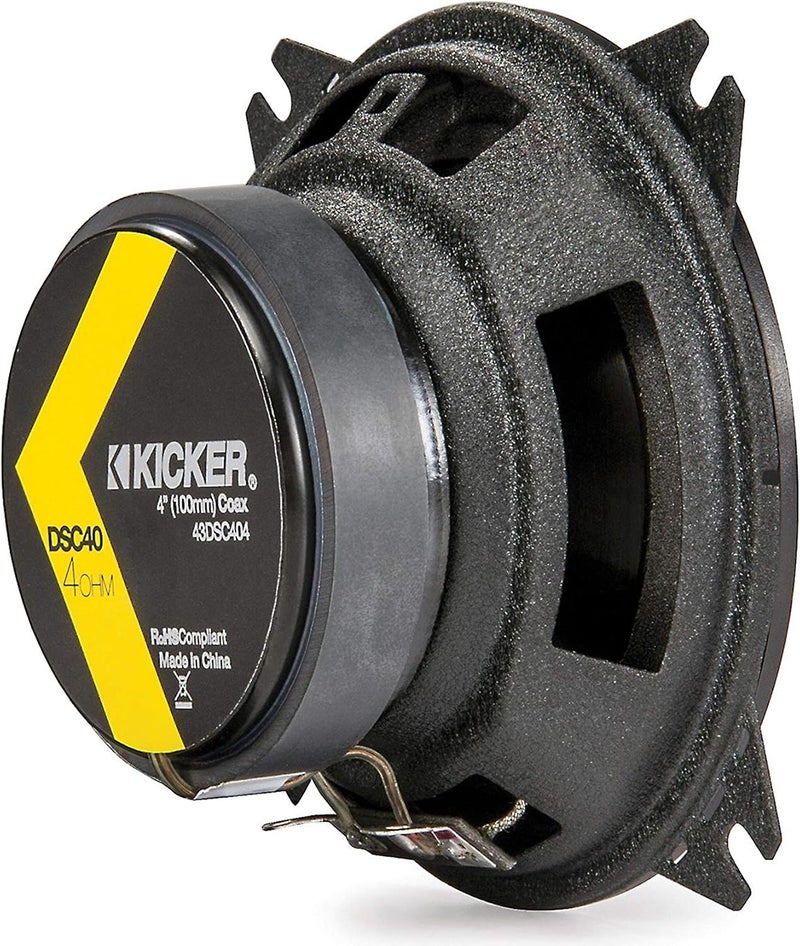 Kicker 43DSC404 DSC40 120 Watt 4-Inch 2-Way Car Audio Speakers - Image 3