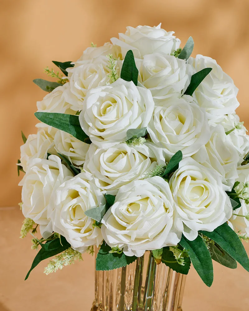 Redtag White Rose And Lily Arrangement
