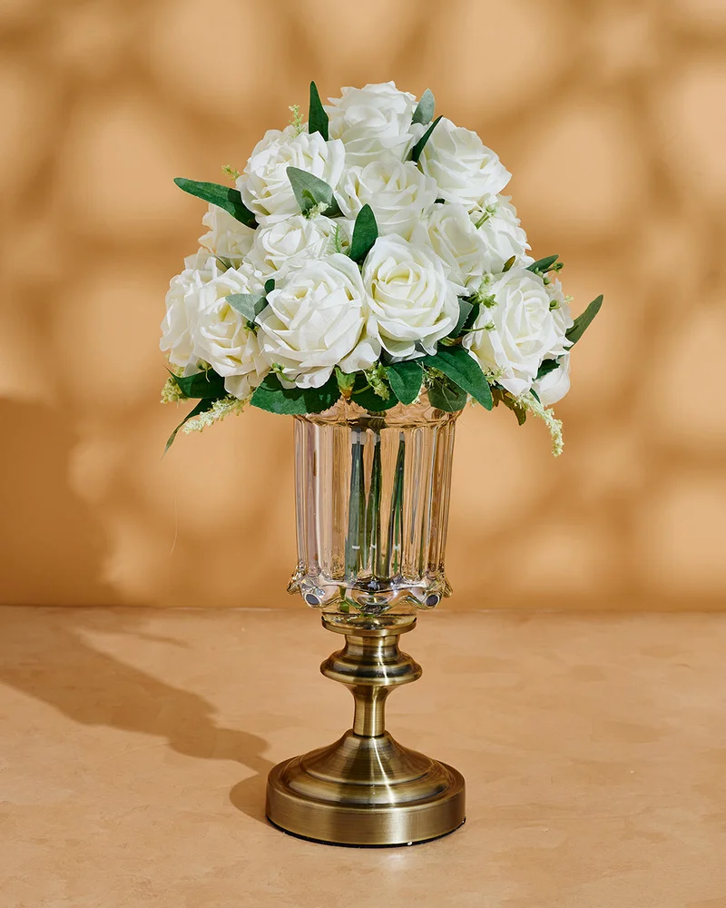 Redtag White Rose And Lily Arrangement