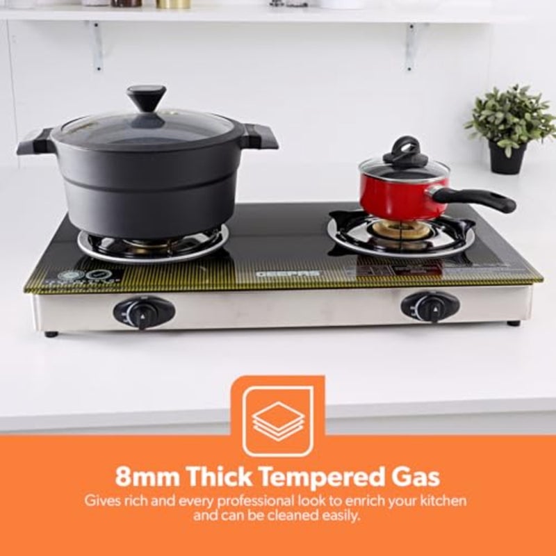 GK6758 Double Gas Burner Cooker"Min 1 year manufacturer warranty" - Image 5