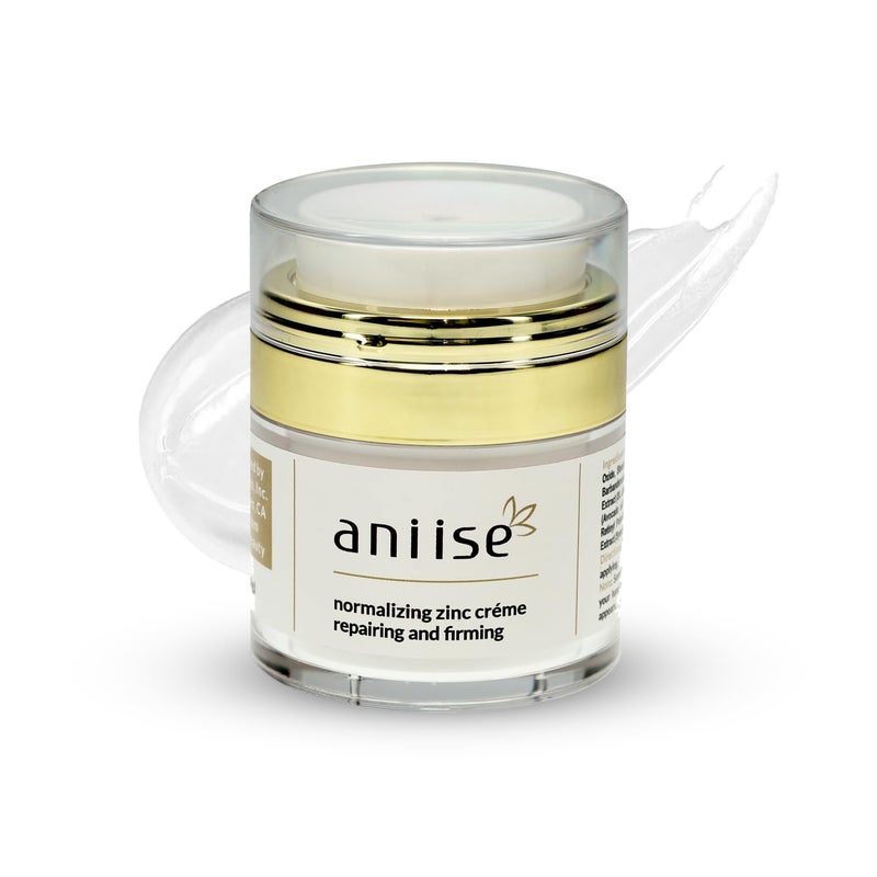 Normalizing Zinc Cream  1 Oz  AntiAging Repairing and Firming Removing Blemishes Healthy and Glowing Clear Skin Softening Skin