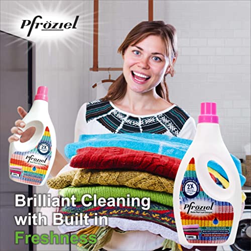 Pfroziel silk, chiffon & Woolen Wash Laundry Liquid Detergent (1ltr) Combo - Image 5