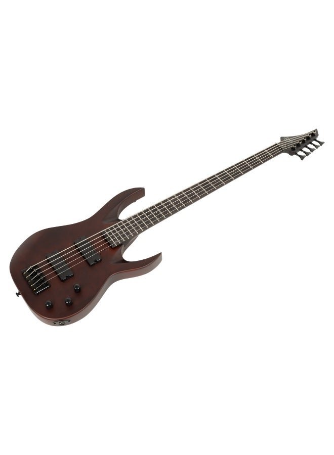 أس باي سولار S by Solar AB4.5DN Electric Bass Guitar, Dark Natural - Image 2