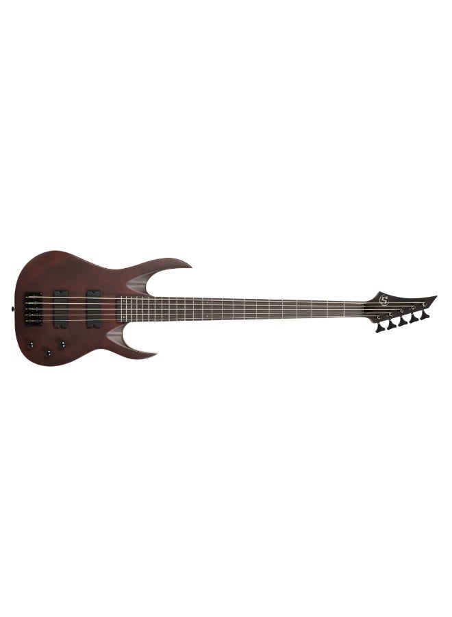 أس باي سولار S by Solar AB4.5DN Electric Bass Guitar, Dark Natural - Image 1