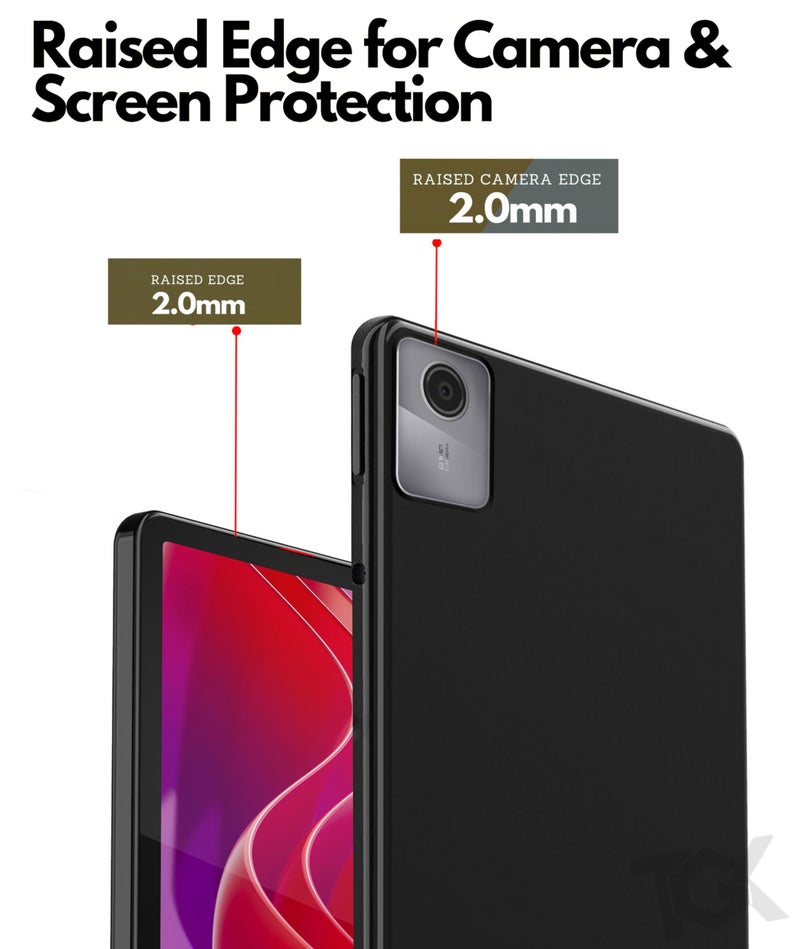 TGK Back Cover for Lenovo Tab M11 11 inch Case Black - Image 3