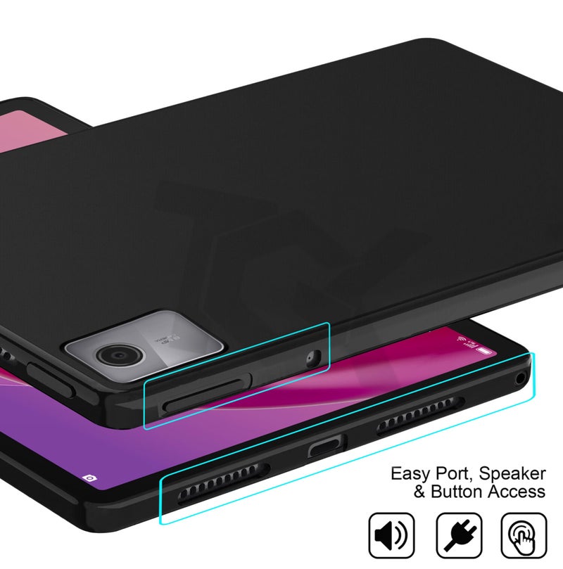 TGK Back Cover for Lenovo Tab M11 11 inch Case Black - Image 4