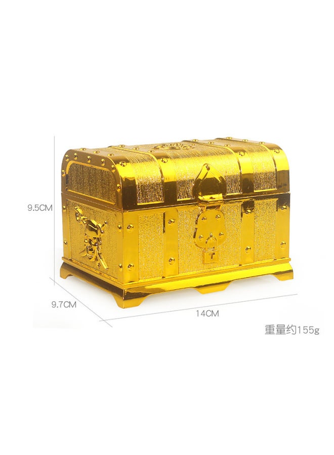 Dolly Looking For Treasure Pirates Hidden Box Children's Plastic Decoration Halloween Treasure Box Toys - Image 1