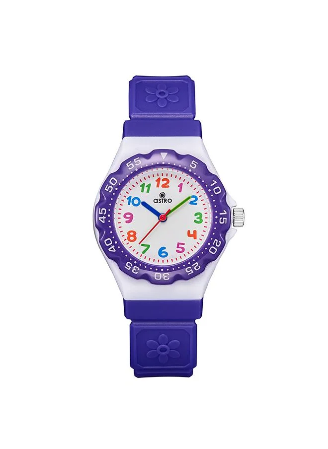 أسترو Astro A23803-PPVV Kids Analog Display Watch & PU Strap Violet