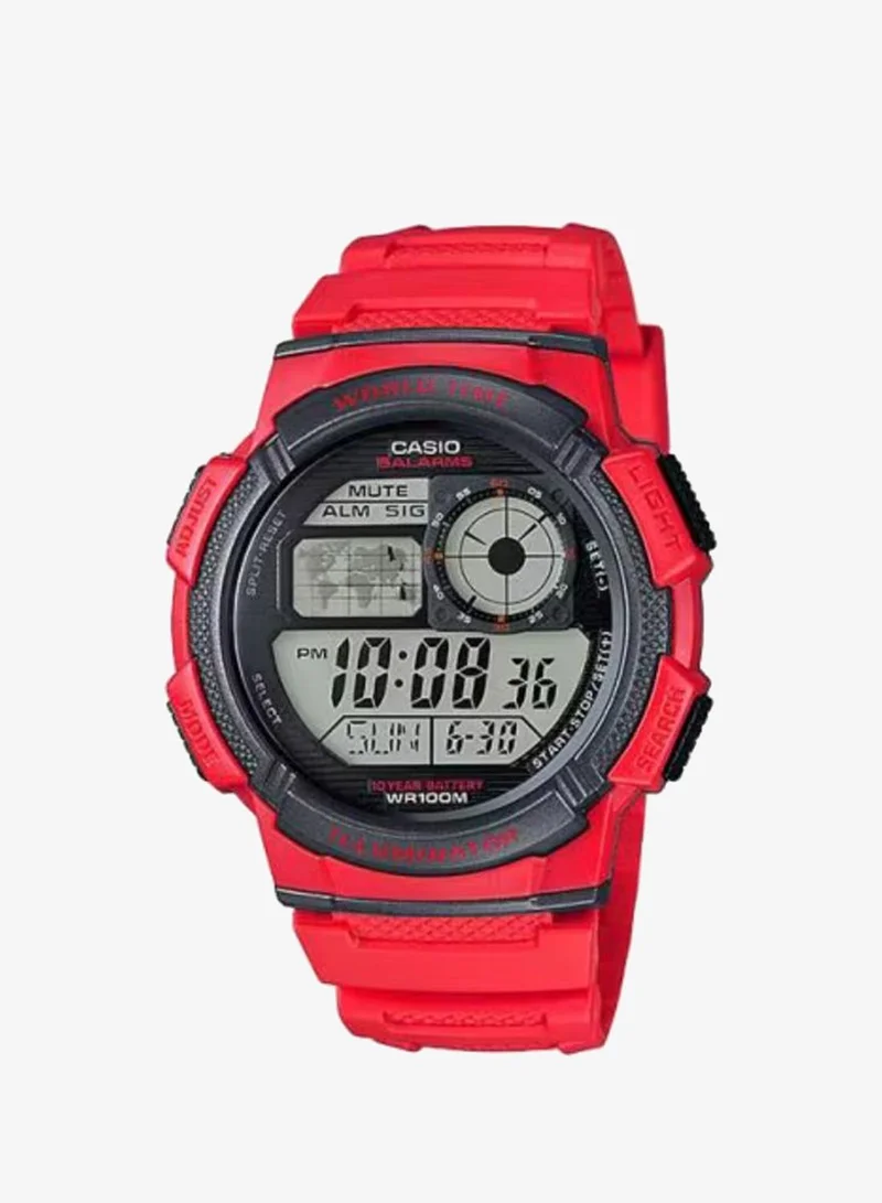 CASIO Men's Resin Digital Watch AE-1000W-4AVDF - 45 mm