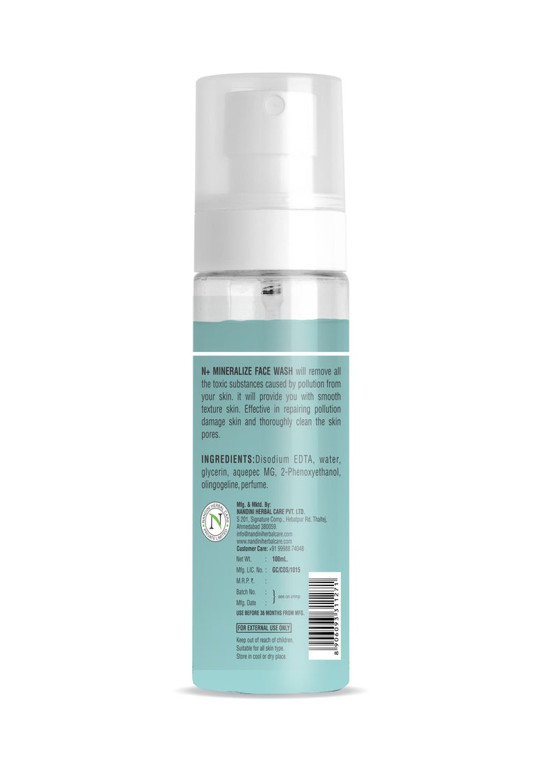 N Plus Professional Mineralise Facewash - Image 2