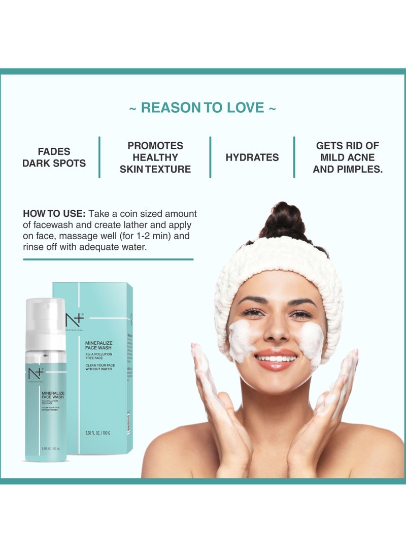 N Plus Professional Mineralise Facewash - Image 3