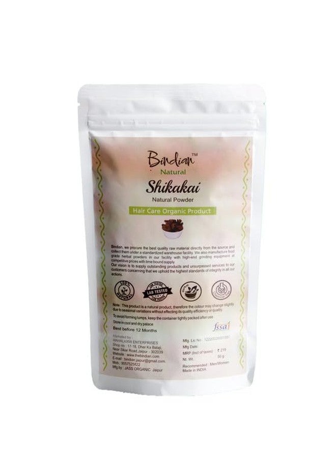 Bindian مسحوق بينديان شيكاكاي للرجال والنساء | مسحوق العناية بالشعر الطبيعي (50 غرام) - Image 1