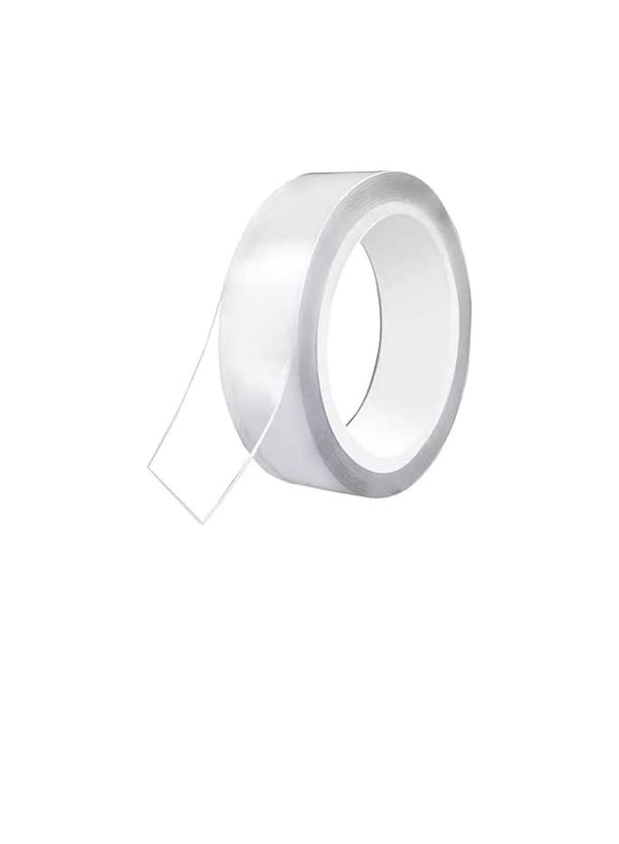 0.25mmx12mm (w) x66m) شريط شفاف مزدوج الجوانب - Image 3