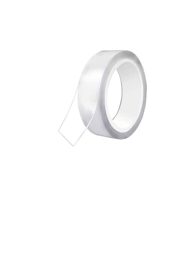 0.25mmx12mm (w) x66m) شريط شفاف مزدوج الجوانب - Image 2