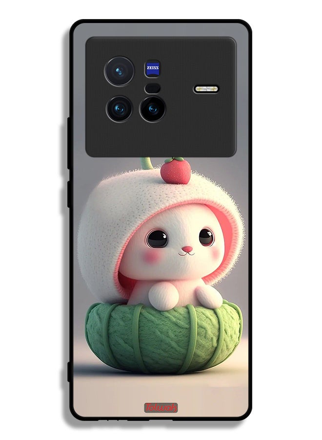 Tolwak Vivo X80 Protective Case Cover Cute Little Rabbit - Image 2