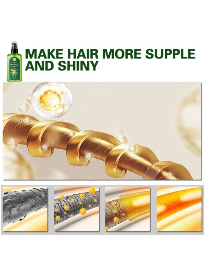 Disaar 120ml Herbal Oil Natural Hair Essential Oil Medical Herbal Extract Formula Anti-hair Loss Hair Repair Serum Oil Herbal Extract Formula Anti-hair Loss Hair Repair Serum Oil - Image 5