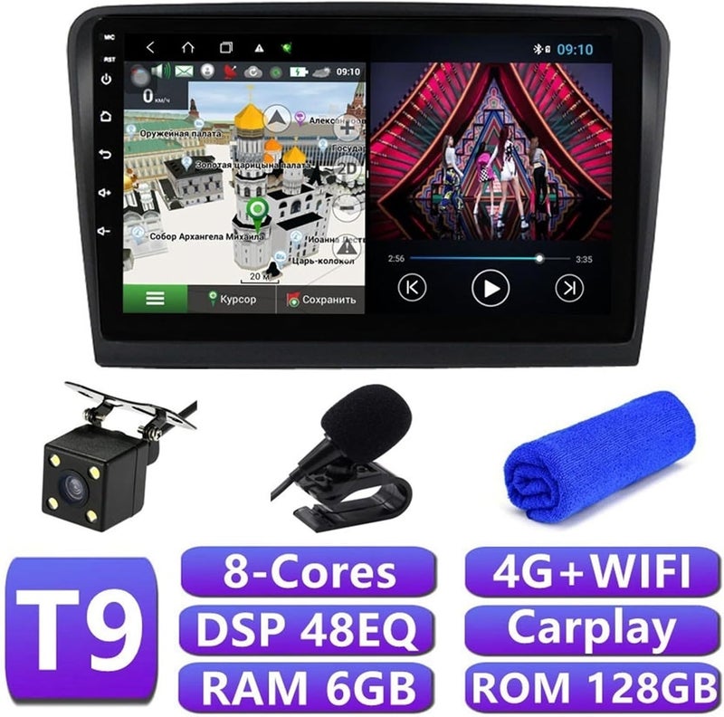 Wivplex 6+128G DSP Carplay Android Auto Multimedia Player - Image 2