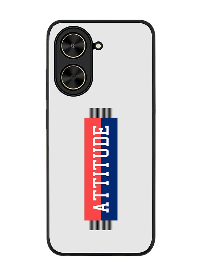 Stylizedd For Xiaomi Poco C71 / Redmi A5 4G Case,Slim fit Camera Protection, Shockproof Thin Phone cover  - Attitue