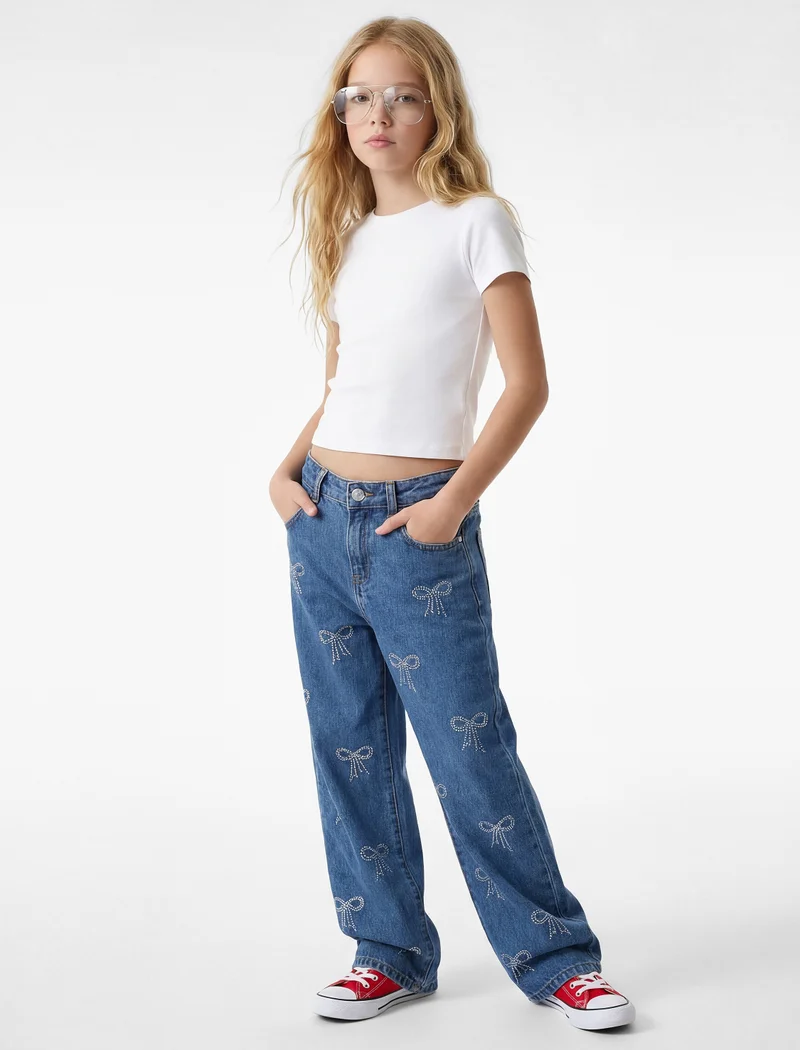 KOTON Printed Jeans