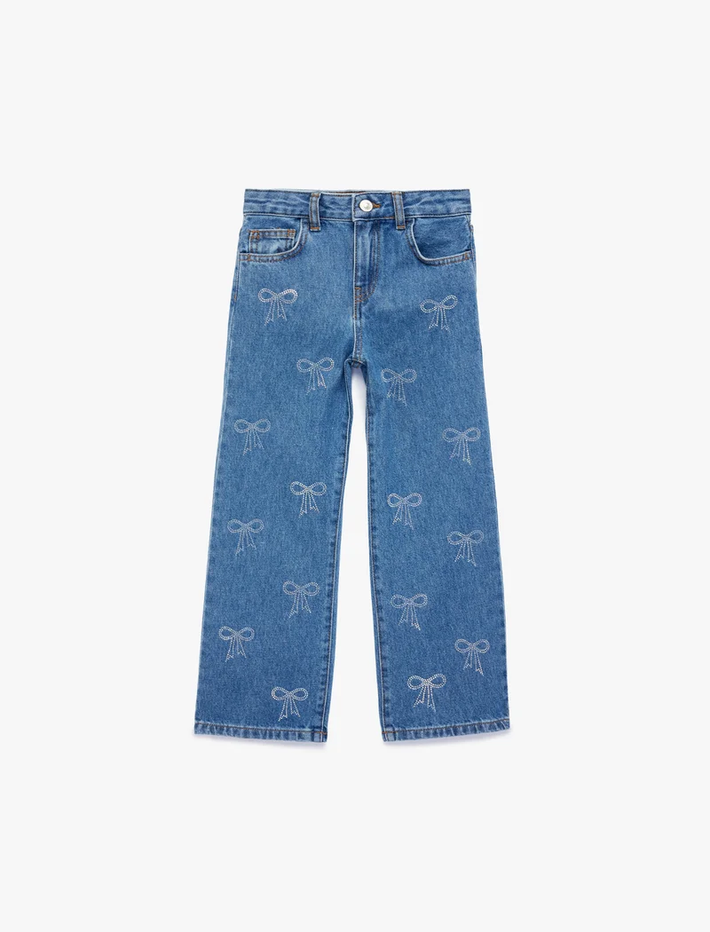 KOTON Printed Jeans