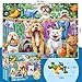 Nitktaia 300 Piece Puzzles for Adults Cute Dog Jigsaw Puzzle for Adults Children Elderly Large Piece Fun Animal Puzzle for Kids Ages 810 1012 Challenging Landscape PuzzlesFamily Game Great Gift 20515in - Image 4