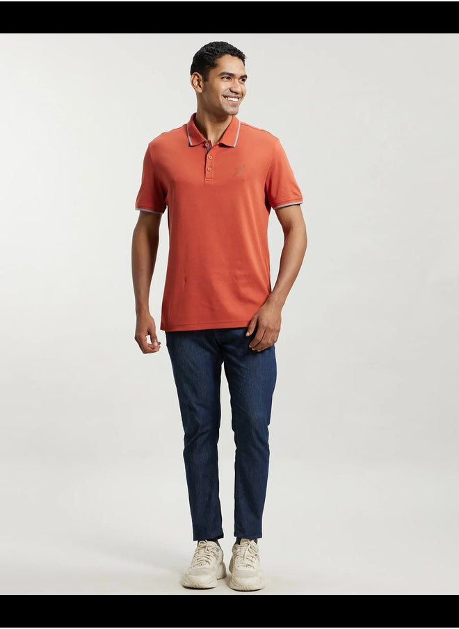 JOCKEY - Jockey 3911 Men's Super Combed Cotton Rich Solid Half Sleeve Polo T-Shirt - Image 1