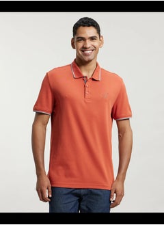 Jockey 3911 Men's Super Combed Cotton Rich Solid Half Sleeve Polo T-Shirt