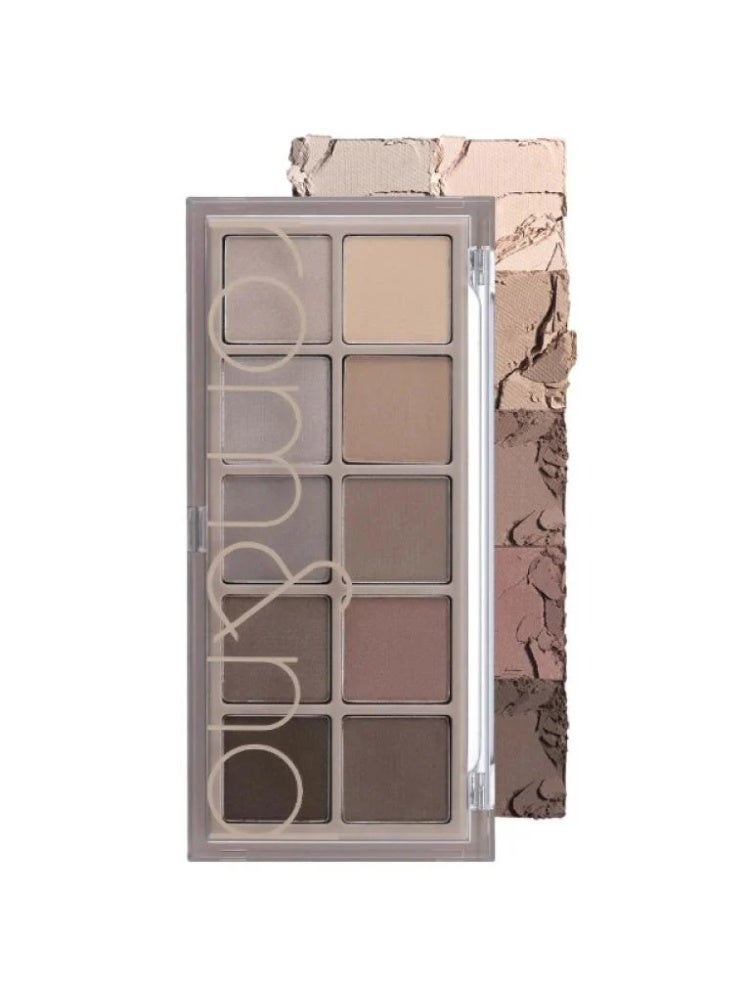 The Secret Garden 10-Color Eyeshadow Palette - 04 Dusty Fog Garden
