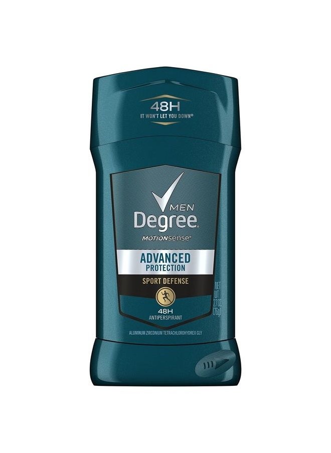 Degree Men - Degree Sport Defense Advanced Protection Antiperspirant Deodorant Stick, 2.7 oz - Image 1