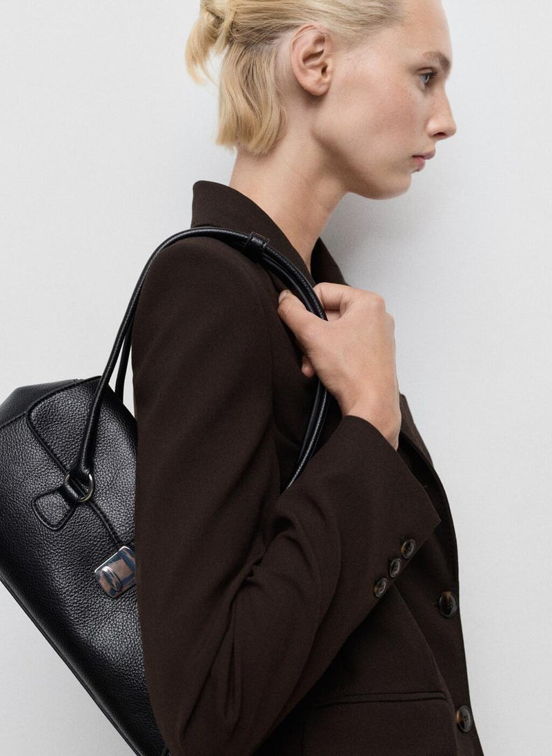 MANGO Straight-fit suit jacket - Image 3