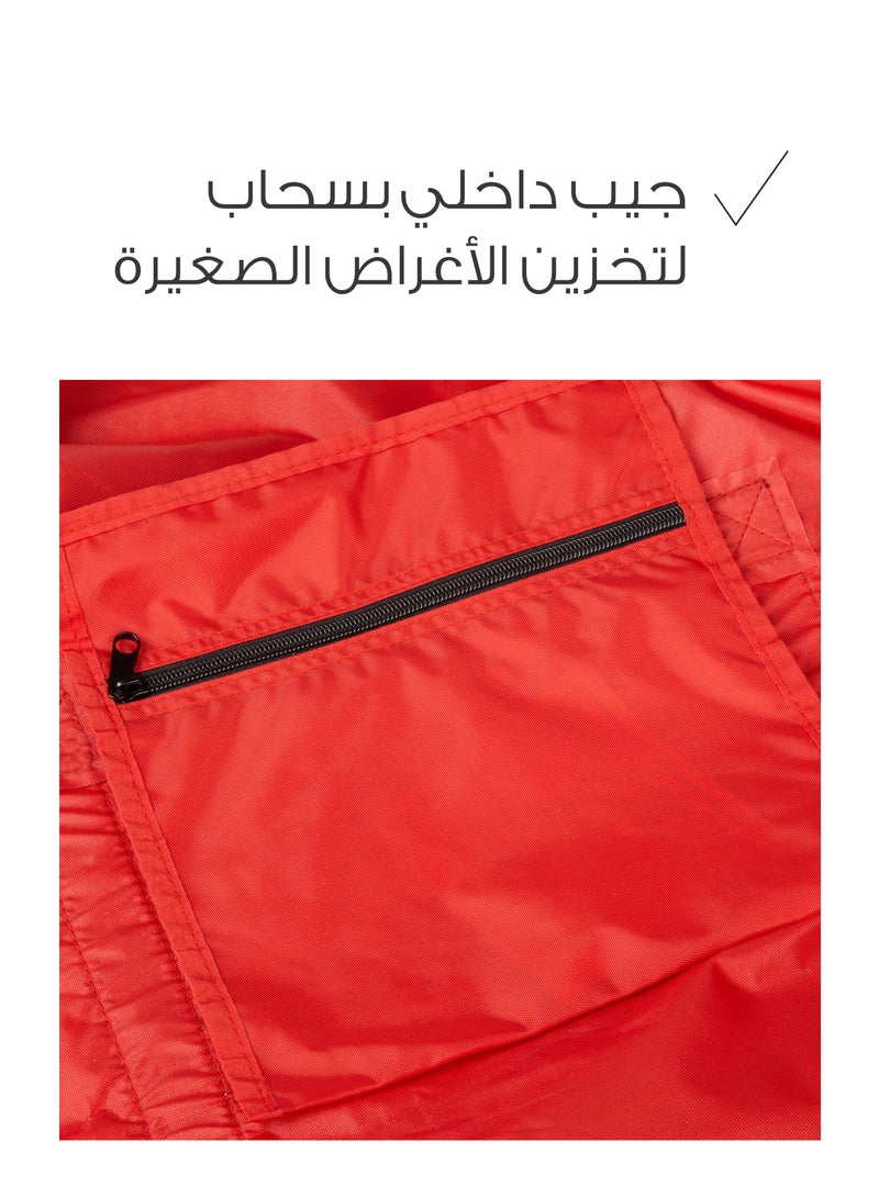كايزين حقيبة سفر كبيرة الحجم للرجال والنساء قابلة للطي– خفيفة الوزن وعملية متعددة الاستخدامات - Image 4