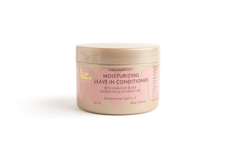 KeraCare CurlEssence Moisturizing Coconut Leave-In Conditioner With Jamaican Black Castor Oil and Coconut Oil - For Curly Hair - Silicone, Sulfate, and Paraben Free 12 oz - Image 1
