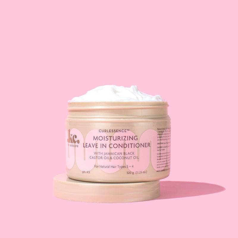 KeraCare CurlEssence Moisturizing Coconut Leave-In Conditioner With Jamaican Black Castor Oil and Coconut Oil - For Curly Hair - Silicone, Sulfate, and Paraben Free 12 oz - Image 4