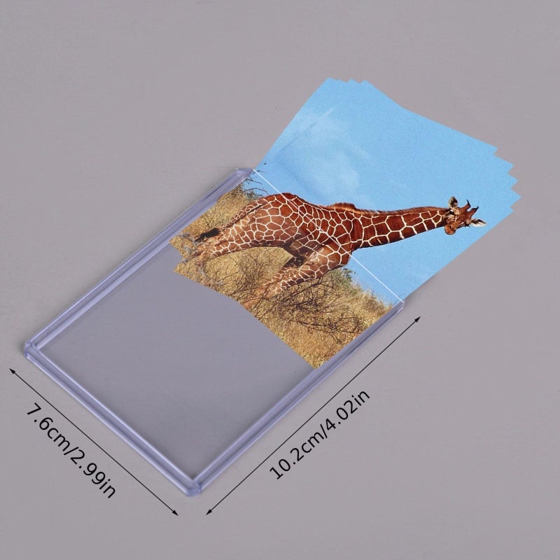 75pt Clear PVC Card Sleeves Display Protectors for Trading Cards Bulk Storage - Image 4
