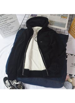 Black single coat [double-sided velvet ball high quality]]