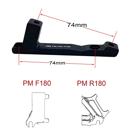 JooFn Disc Brake Mounting Bracket PM to PM Disc Brake Adapter for 180mm Rotor - Image 4