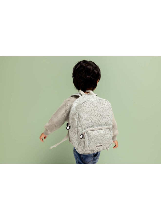 Trixie Kids Backpack Regular - 12 Inch/30.5 cm - Print Daring Dino - Image 1