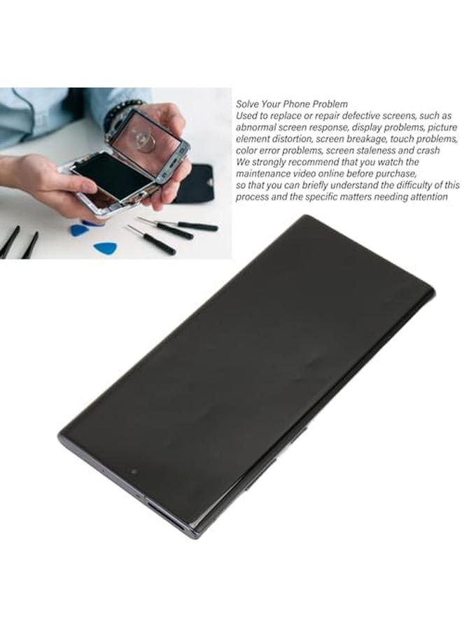 erorex Oled Screen For Note 10 Plus For N975U F Digitizer Assembly Repair Kits With Tools Phone Screen Replacement With Frame Black - Image 2