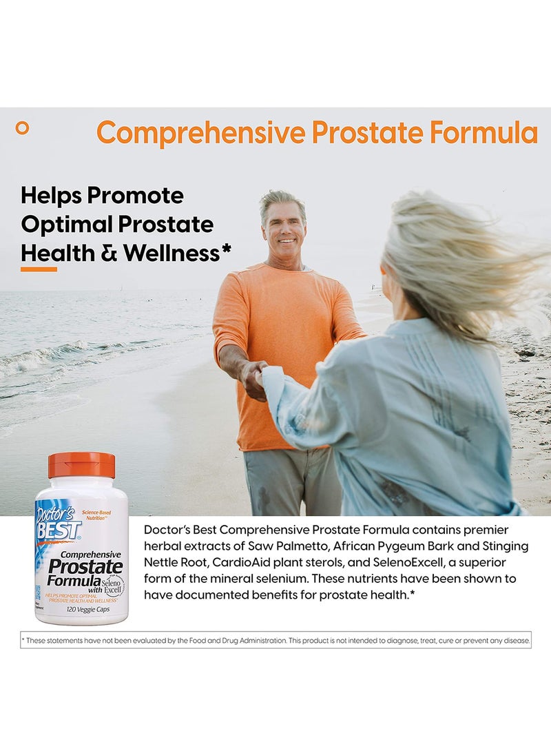 Doctor's Best - Comprehensive Prostate Formula - 120 Veggie Caps - Image 1