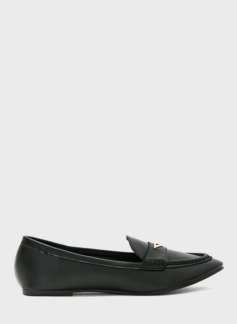 Vincci Leather Penny Loafers - Image 1